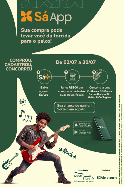 Imagem do Banner Sorteio Guitarra
